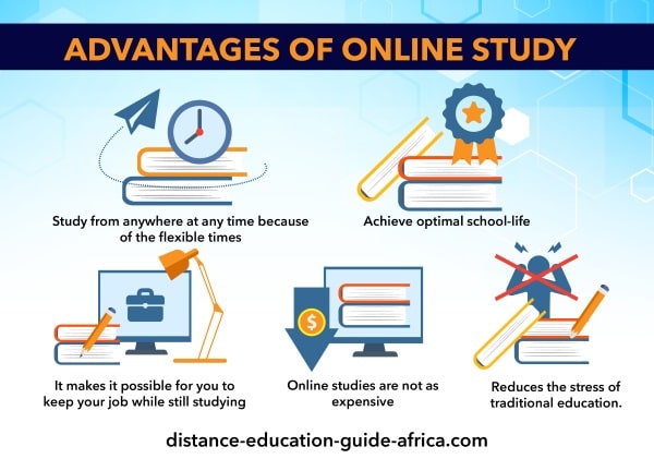 advantages of studying online